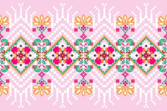 Beautiful Knitted Embroidery Pattern Review