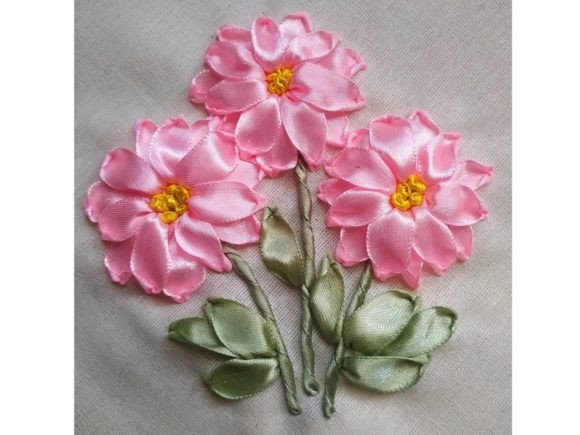 Floral Ribbon Embroidery Tutorial Review