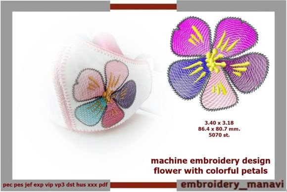 Flower with Colorful Petals: Sweatshirt Design Review