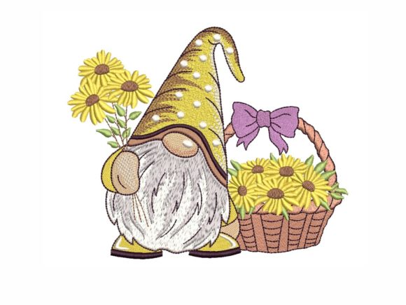 Gnome with a Basket of Flowers: Sweatshirt Review