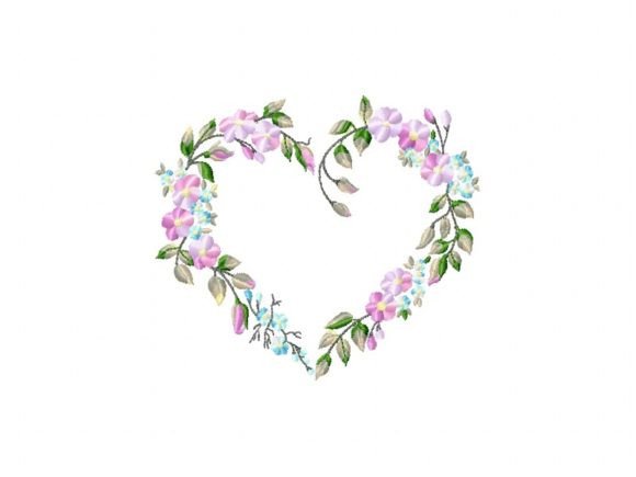 Heart Flowers: A Craft Fair Embroidery Review