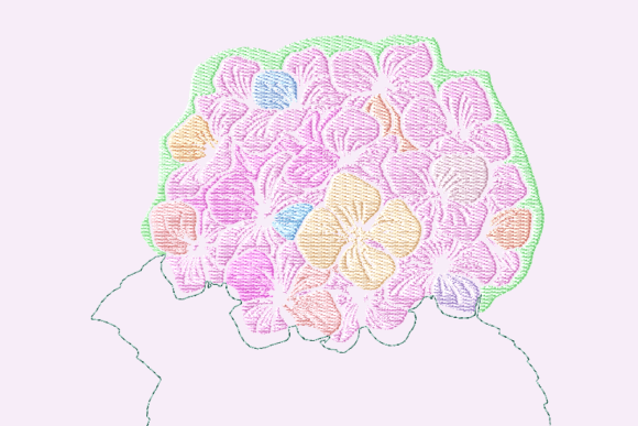 Hydrangea Soft Purple: Sweatshirt Design Review