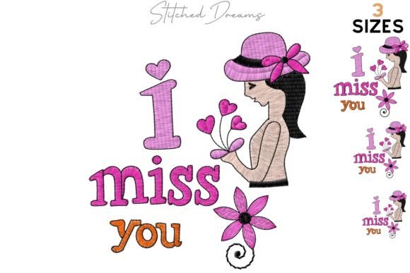 I Miss You: A Heartfelt Embroidery Design Review