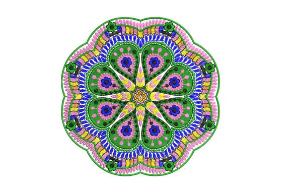 Mandala Motif: A Stylish Addition to Craft Fair Embroidery