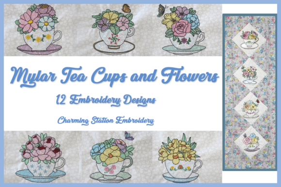 Mylar Tea Cups and Flowers: A Seasonal Design Review