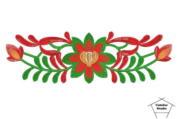 Red Green Flowers: A Seasonal Embroidery Designer’s Review