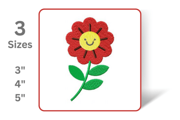 Smiling Flower: A Festive Holiday Embroidery Review