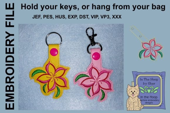 Swirly Flower Key Fob: A Seasonal Design Review