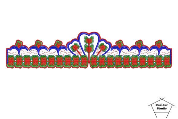 Weeds Border: A Fresh Take on Floral Embroidery