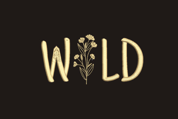 Wild Flowers Quote: An Embroidery Designer Review